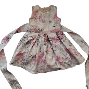 LAVENDER FLORAL TANK DRESS